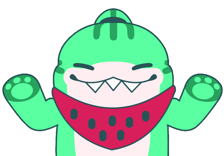 Cheering Melon Shark
